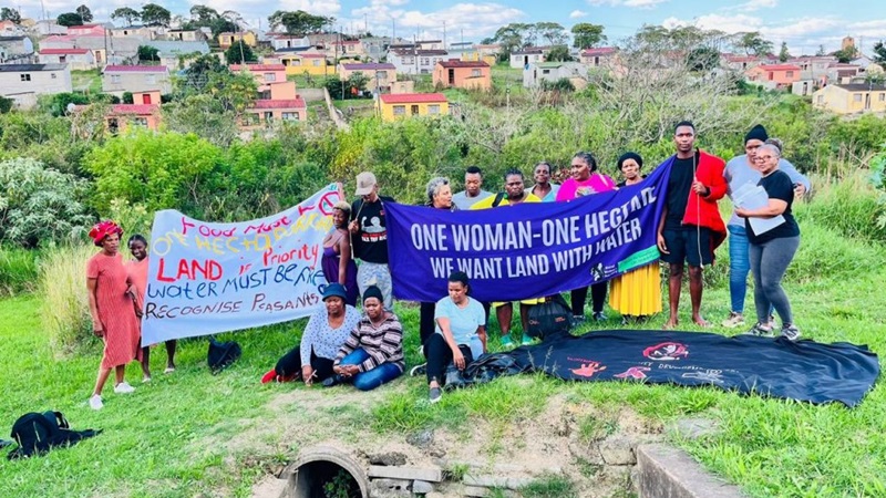 The effects of climate change on the women of South Africa.